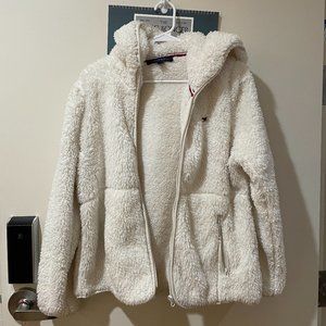Tommy Hilfiger White Teddy Jacket